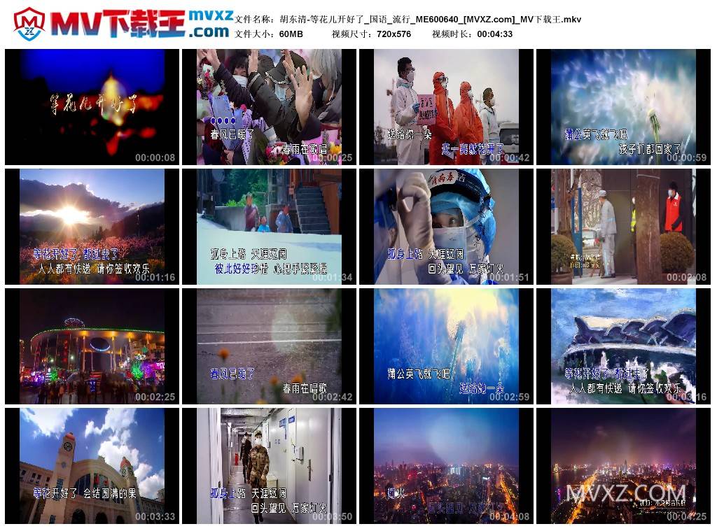 胡东清-等花儿开好了_国语_流行_ME600640